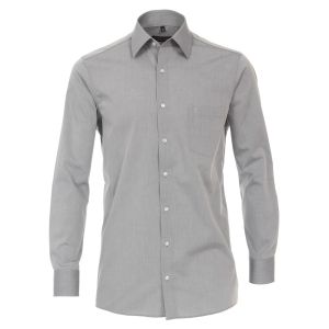 Casa Moda Overhemd Grijs strijkvrij