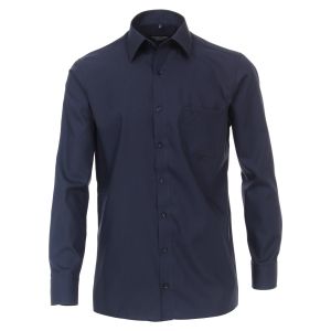 Casa Moda Overhemd Donkerblauw strijkvrij
