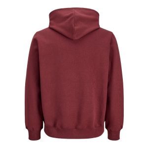 Jack & Jones Hoodie Graphic Donkerrood