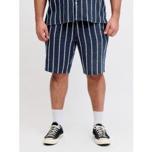 Jack & Jones Shorts Resort Donkerblauw Gestreept