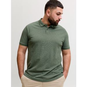 Jack & Jones Poloshirt Laweston Zeegroen