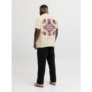 Jack & Jones T-shirt - Montauk Backprint Offwhite