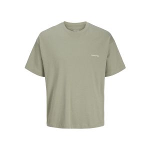 Jack & Jones T-shirt - Montauk Backprint Lichtgroen