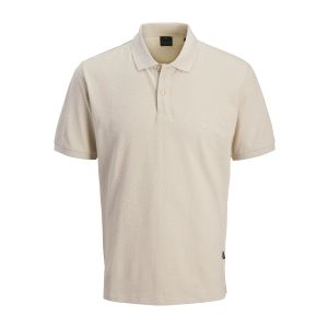 Jack & Jones Poloshirt Laweston Lichtbeige