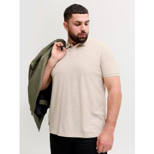 Jack & Jones Poloshirt Laweston Lichtbeige