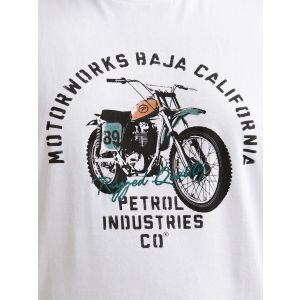 Petrol Industries T-shirt - Motorworks Wit