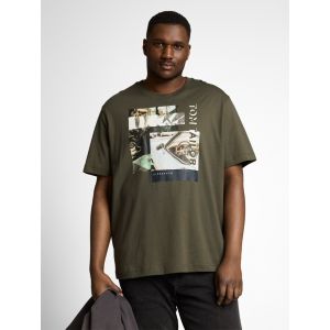 Tom Tailor T-shirt - Lifestyle Donkergroen